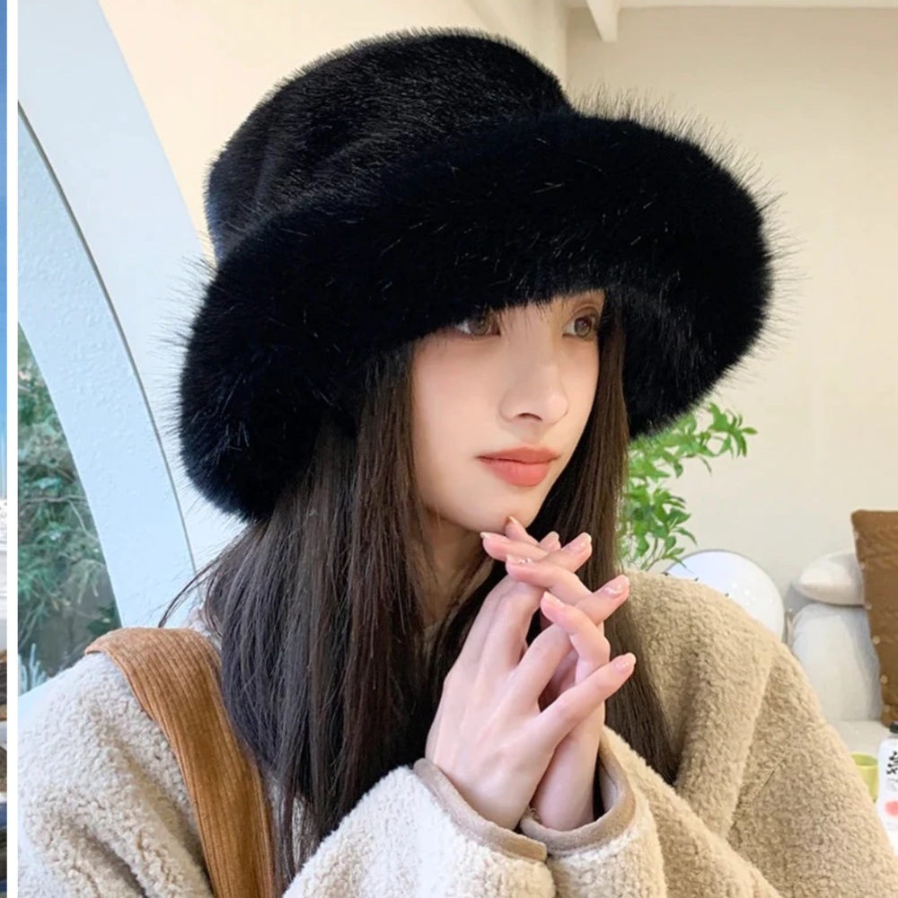 Most Fabulous Faux Fur Bucket Hat!
